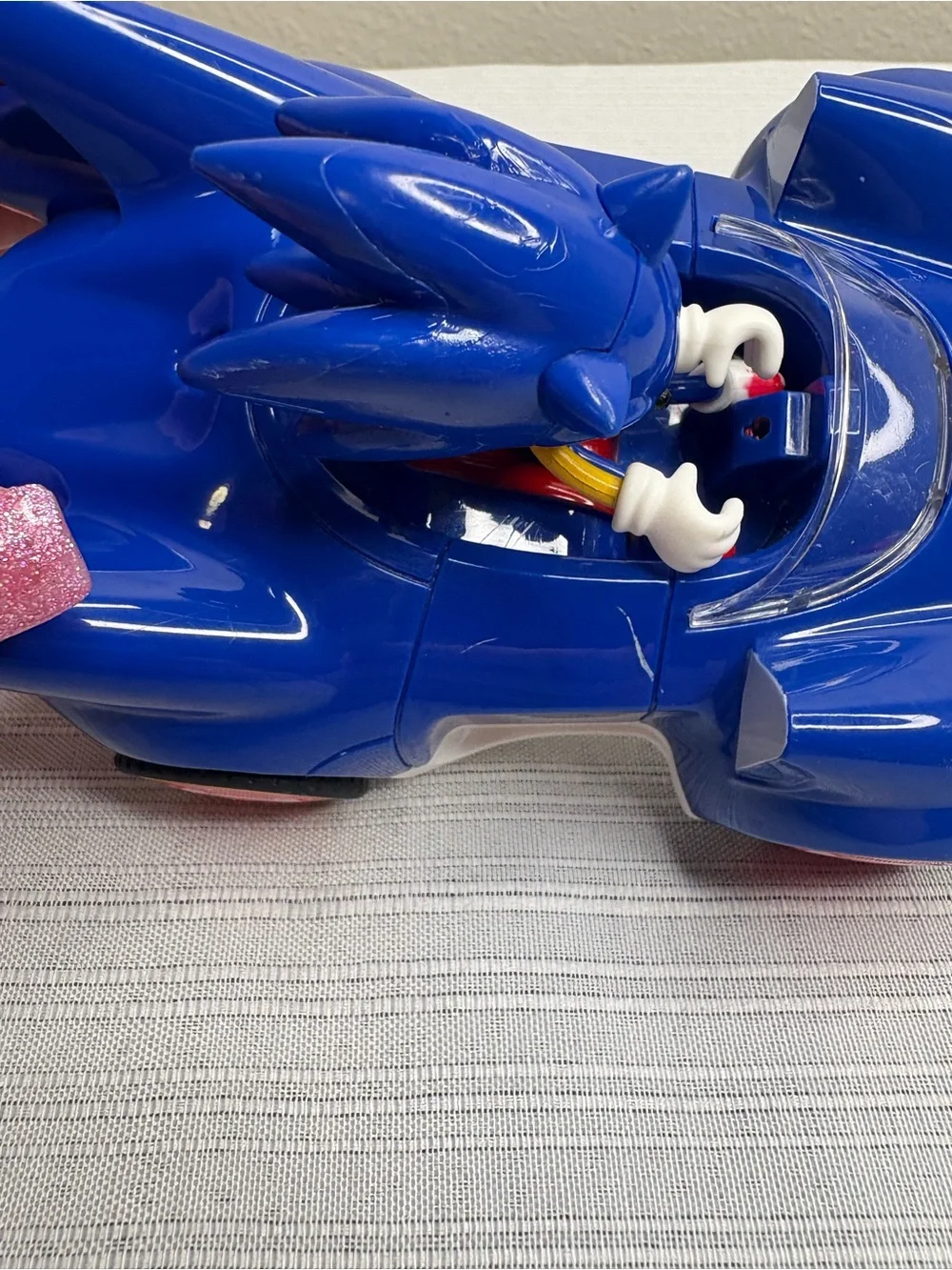 Sega Sonic The Hedgehog Pull Back Car Racer NKOK 2024